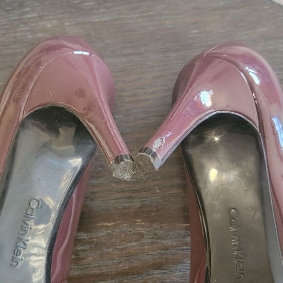 Calvin Klein Nilly patent leather heel Size 8 - Picture 5 of 7